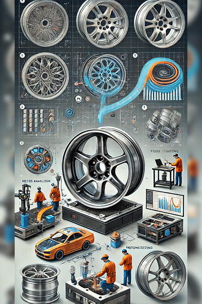 aluminum wheel mold design process